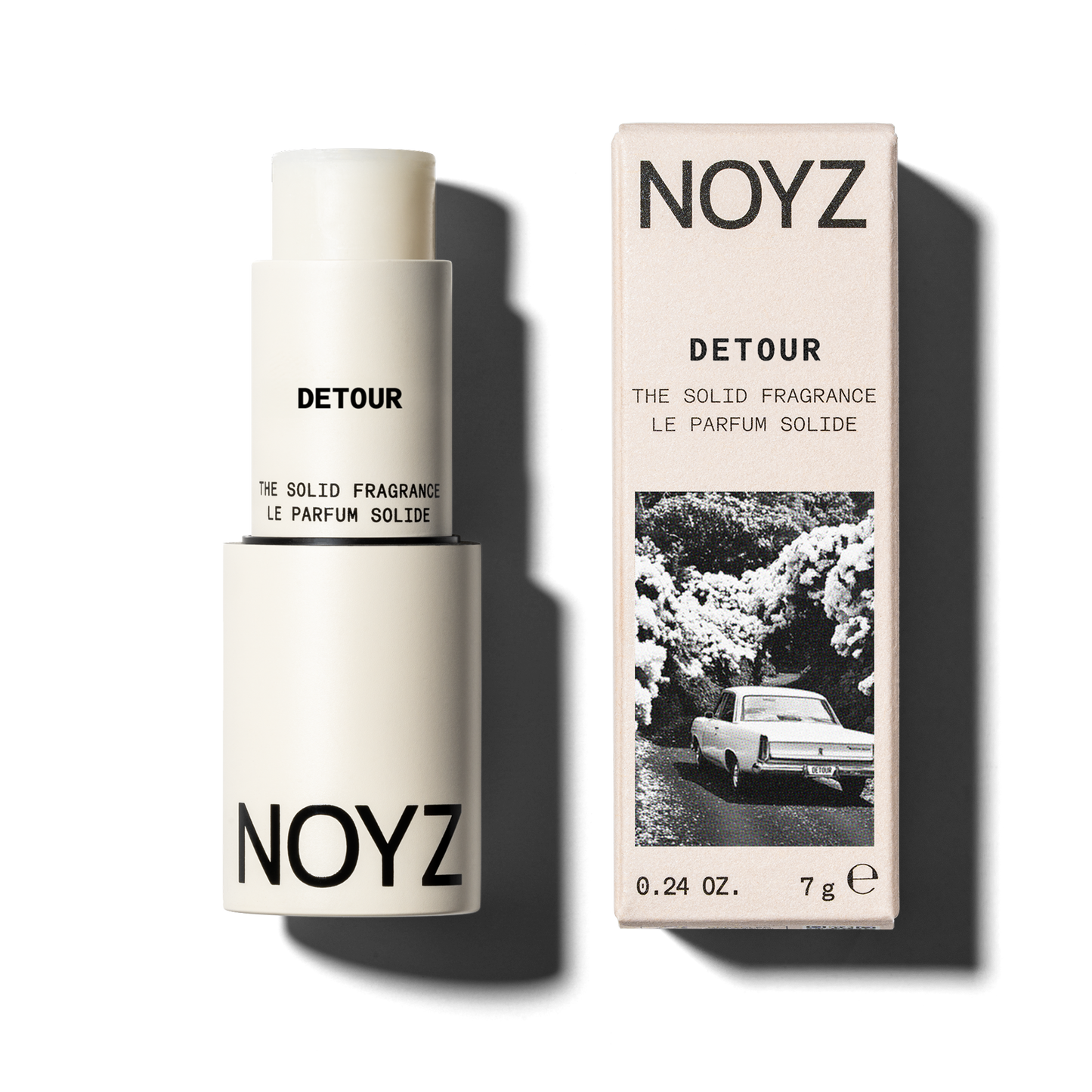 Detour Solid Fragrance Packaging