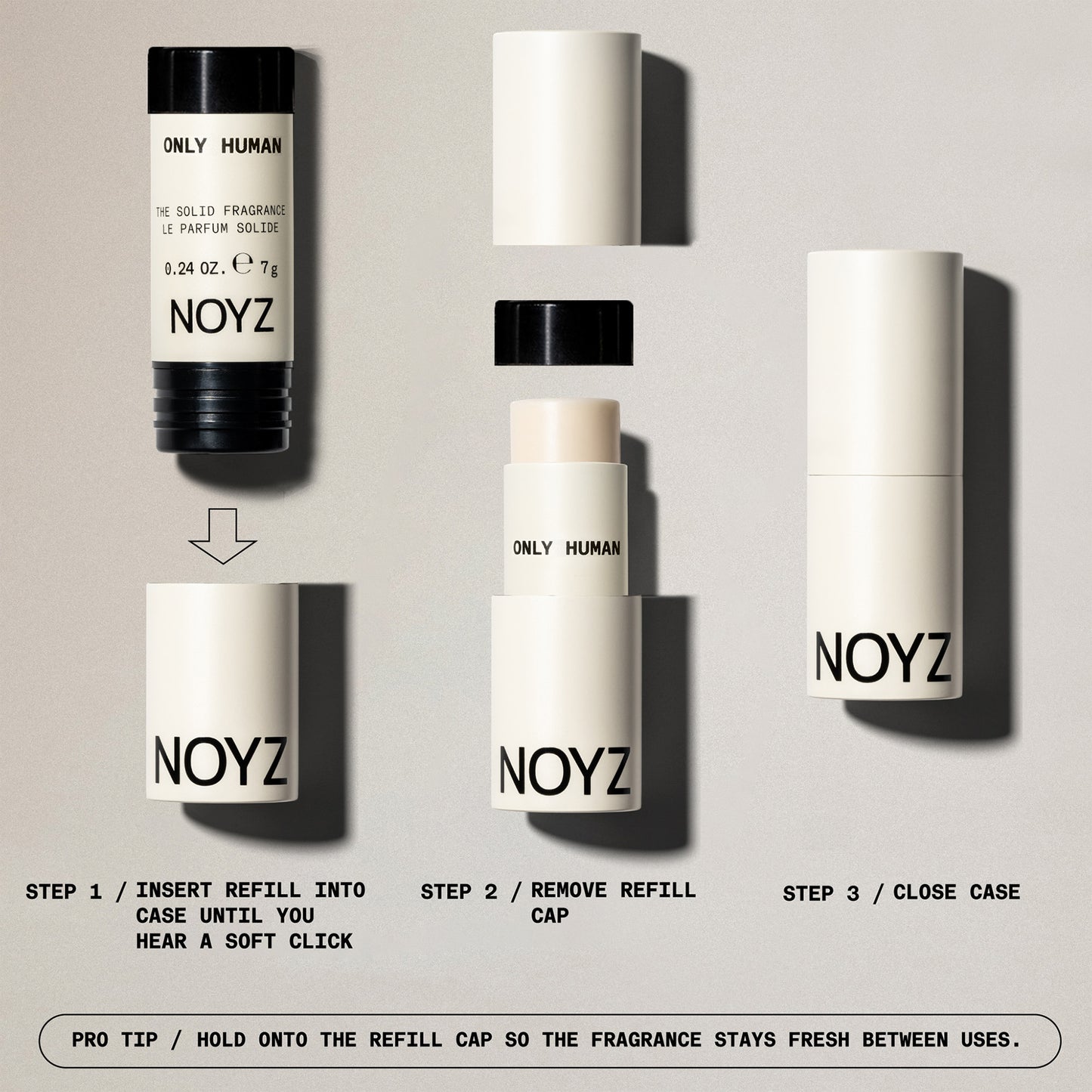THE SOLID FRAGRANCE ONLY HUMAN REFILL