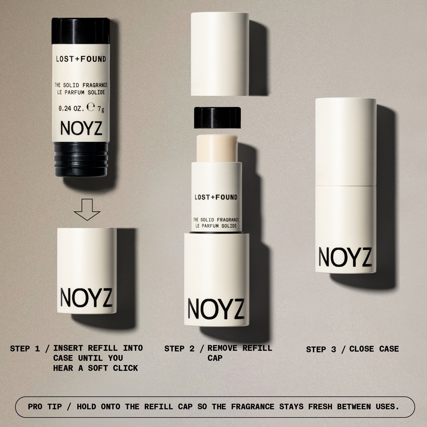 THE SOLID FRAGRANCE REFILL LOST+FOUND