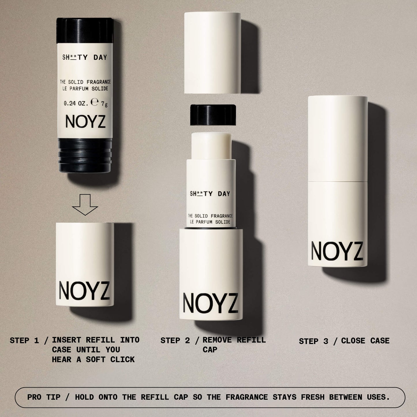 Sh**ty Day Refill Instructions