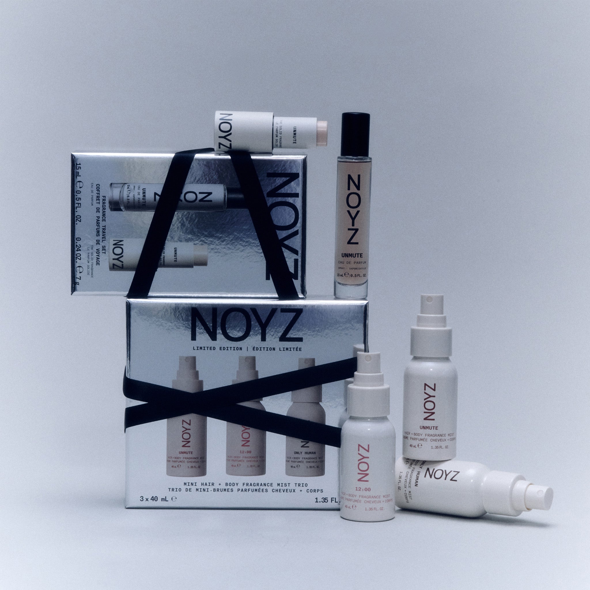 NOYZ | Hair + Body Mist Travel Trio Gift Set