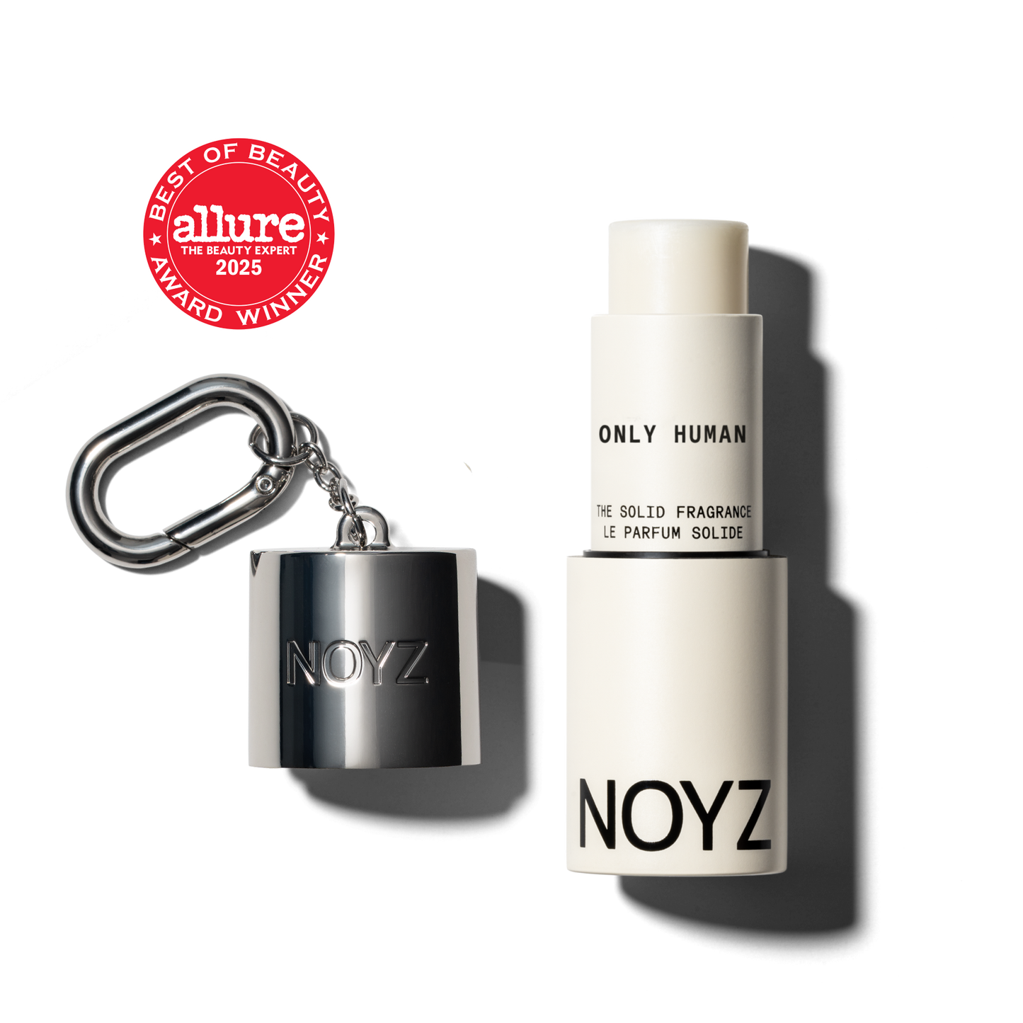 ONLY HUMAN SOLID + CHROME BAG CHARM