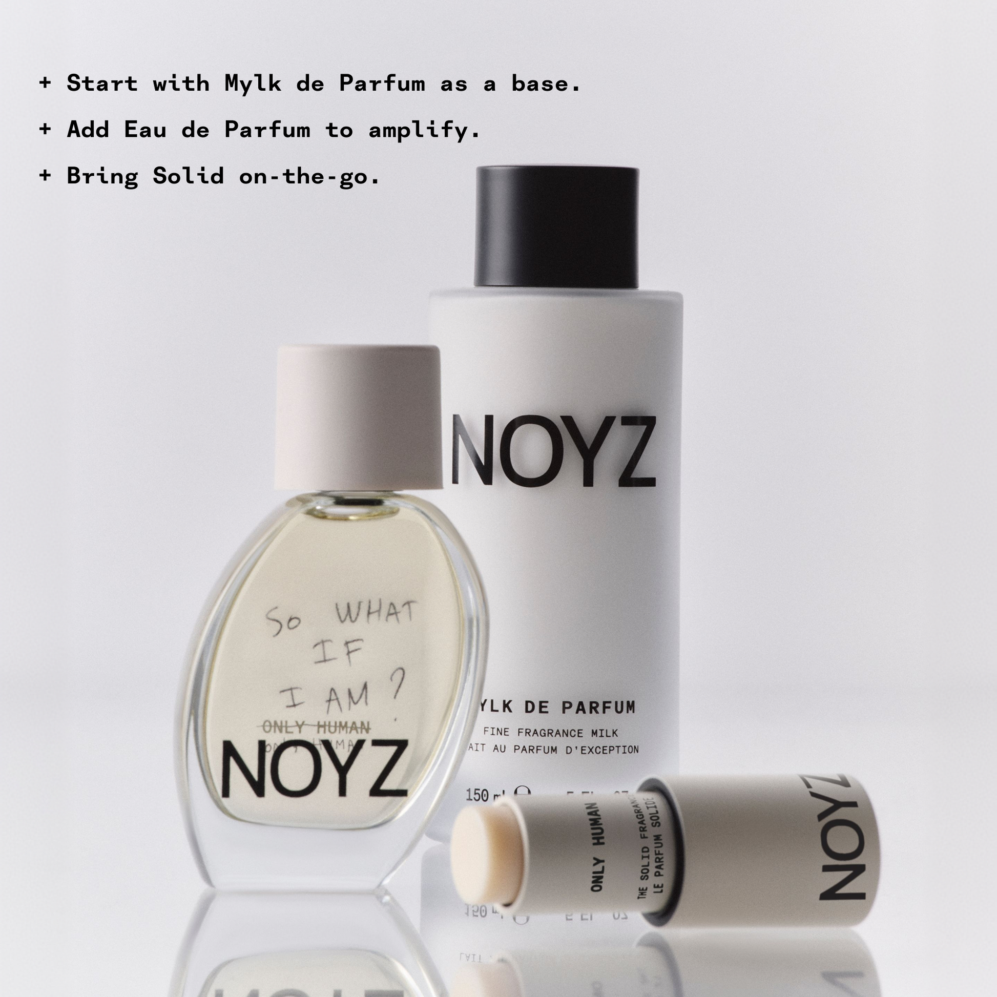 Only Human Collection | Layered Vanilla Fragrance Set | NOYZ Only Human Collection | Layered Vanilla Fragrance Set | NOYZ