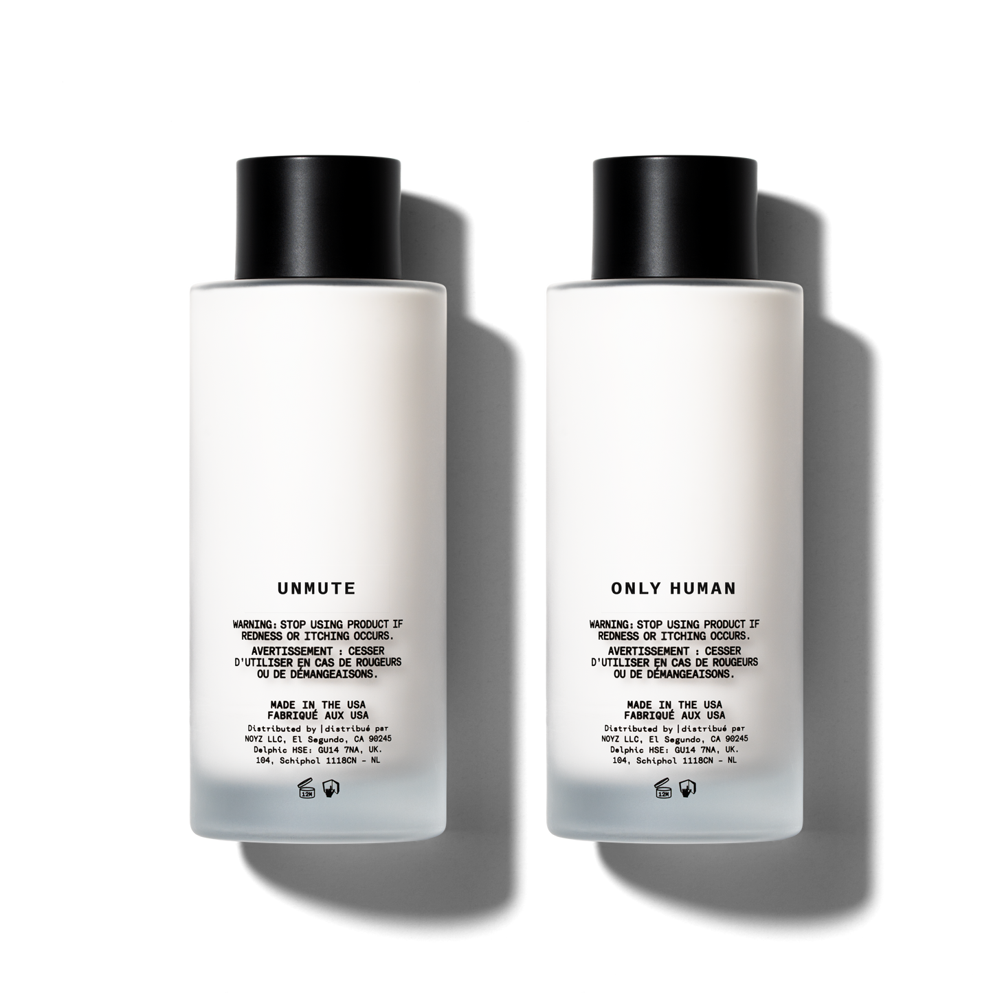 ONLY HUMAN + UNMUTE MYLK DE PARFUM PAIR