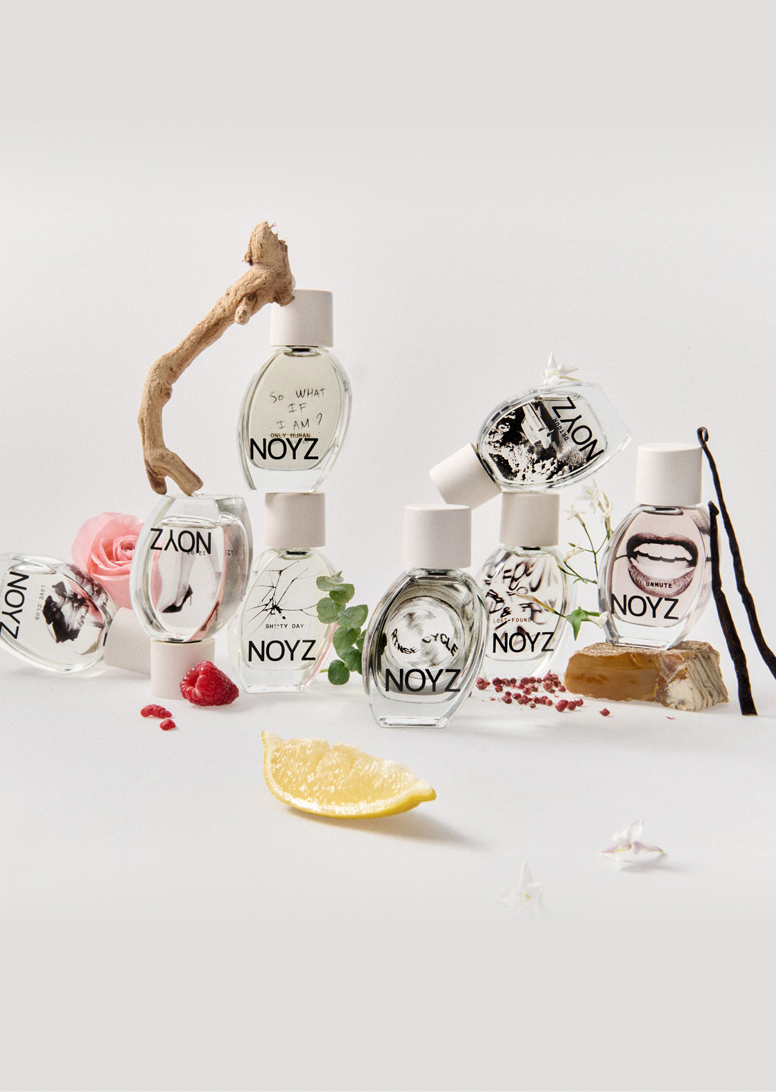 Fragrance bottles mobile hero