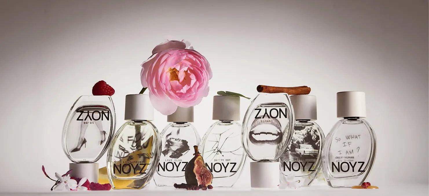 Fragrance bottles hero