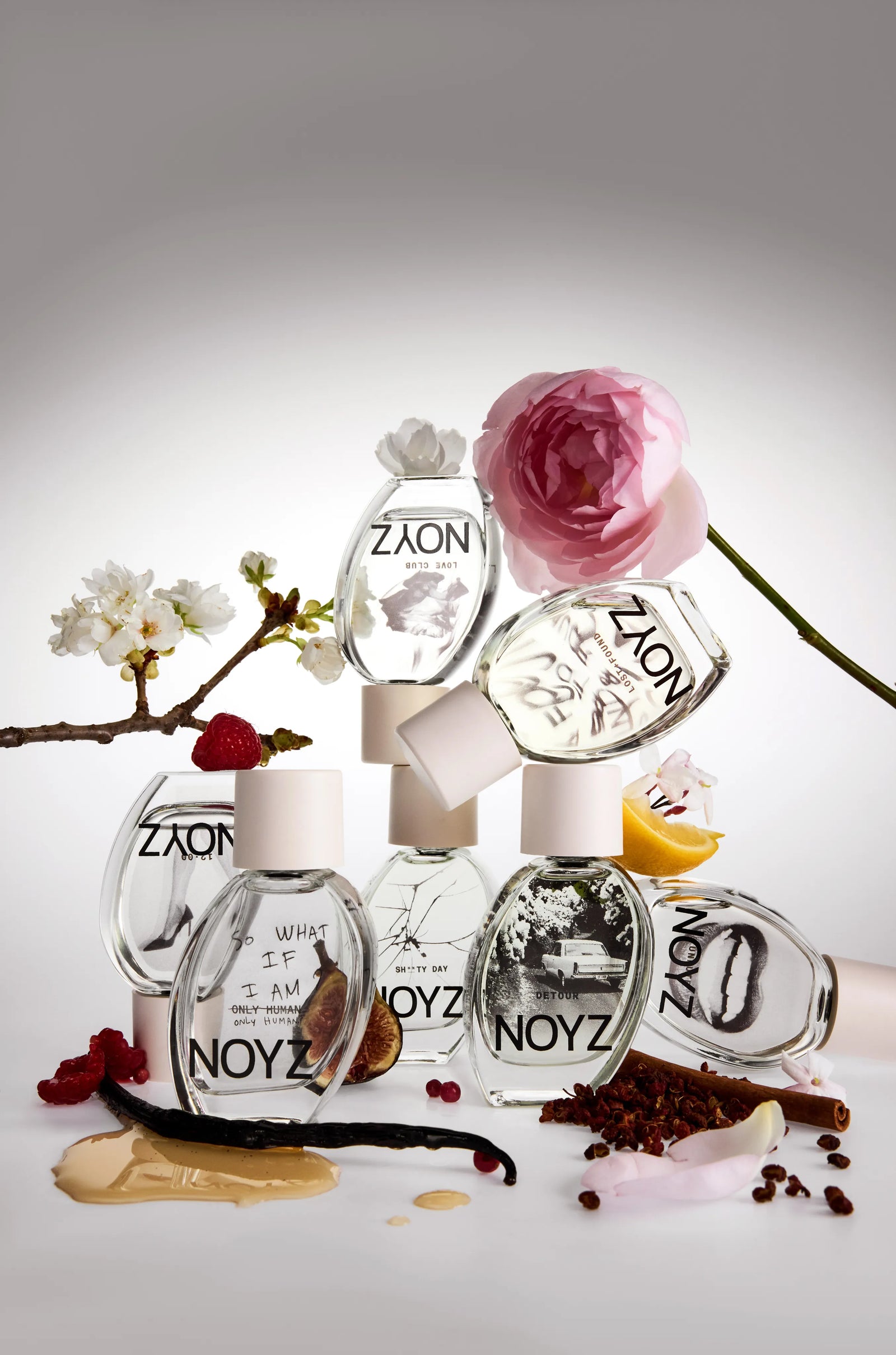 Fragrance bottles mobile hero